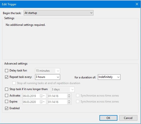 Using hdparm to reduce HDD load unload cycles on Windows system